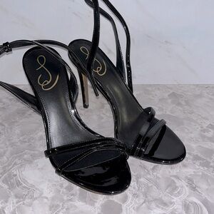 Sam Edelman gemmie patent leather black heels sz 7